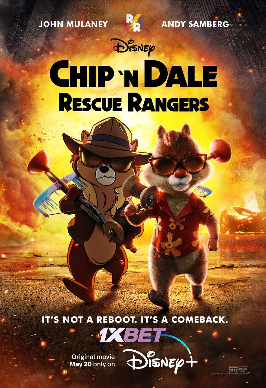 poster of Chipn Dale: Rescue Rangers (2022) Tamil [Voice Over] Dubbed WEBRip